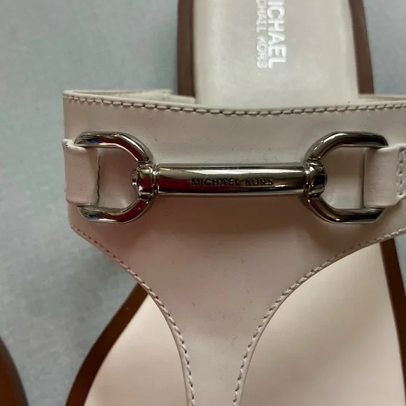 Michael Kors White Sandals - Picture 3 of 4